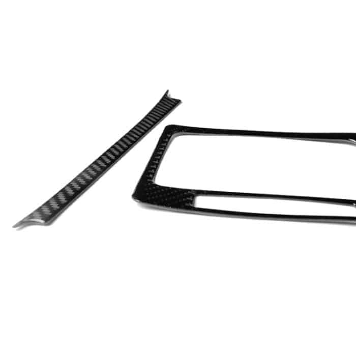 5 PCS Car Carbon Fiber Linke Antriebsrad Position Panel Dekorativer Aufkleber für Mercedes-Benz W204 2007-2013 – Bild 4