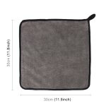 30 x 30 cm Mikrofaser Absorbierende Reinigung Trocknen Reinigen Tuch Waschen Autopflege Waschtuch – Bild 3