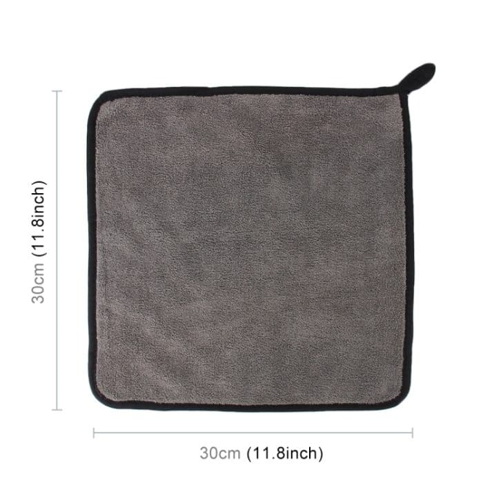 30 x 30 cm Mikrofaser Absorbierende Reinigung Trocknen Reinigen Tuch Waschen Autopflege Waschtuch – Bild 3