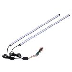 45 cm 12W 3014-SMD LED 720LM Blinker Blinker Auto Rückfahrleuchte Tagfahrlichtquelle (weißes Licht + gelbes Licht) – Bild 2