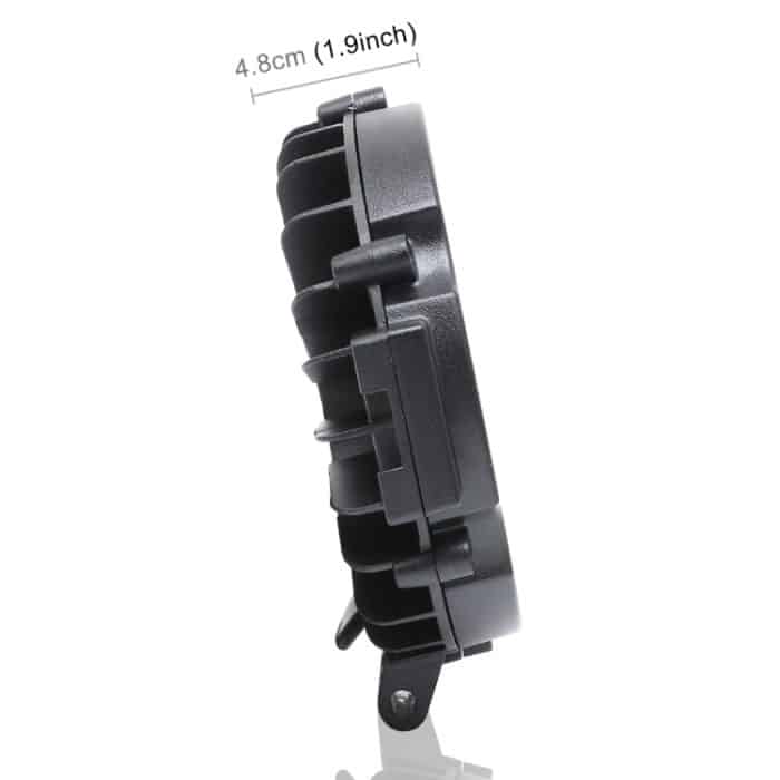 2 Stück 51 W, 3500 lm, 6500 K, weißes Licht, 17 LEDs, wasserdicht, für Auto, Boot, Marine, Arbeitsscheinwerfer, Scheinwerfer, LED-Leuchtmittel, 30 Grad verstellbar, DC 10–30 V, 51W, Spot Light+51W – Bild 5