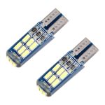 2 PCS T10 / W5W / 194/168/501 1,3 W 9 LEDs SMD 4014 80 LM 7500K Auto-Leselampen-Abstandsleuchte, DC 12 V (kühles weißes Licht) – Bild 2