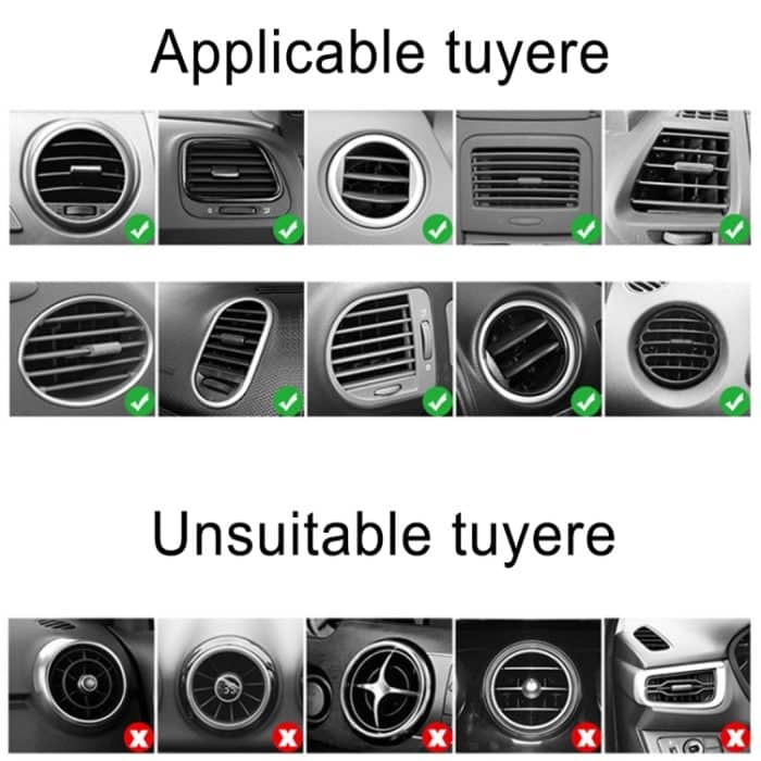 3R-2141 Auto Auto Universal Air Outlet Hängende Getränkehalter Getränkehalter – Bild 11