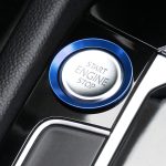 Auto Motor Start Key Push Button Ring Trim Aluminiumlegierung Aufkleber Dekoration für Volkswagen, For Volkswagen (Engine Start), For Volkswagen