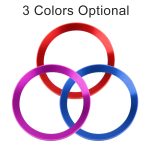 Auto Motor Start Key Push Button Ring Trim Aluminiumlegierung Aufkleber Dekoration für Volkswagen, For Volkswagen (Engine Start), For Volkswagen – Bild 5