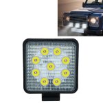 6,7 W quadratisches wasserdichtes Auto-Boot mit weißem Licht, Marine-Arbeitsscheinwerfer, Scheinwerfer-LED-Lampen, DC 9-30V