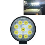 6,7 W Weißlicht Rundform Wasserdichtes Auto Boot Marine Arbeitsscheinwerfer Scheinwerfer LED-Lampen, DC 9-30V