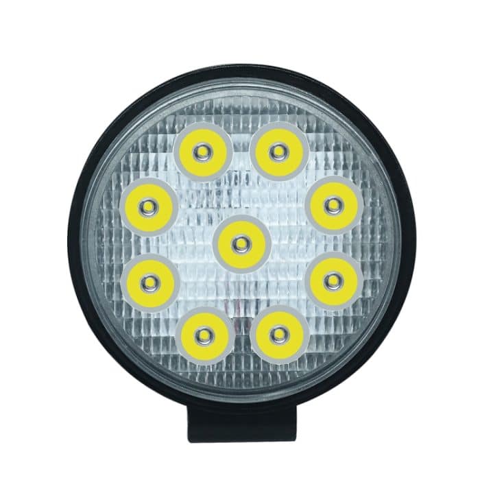 6,7 W Weißlicht Rundform Wasserdichtes Auto Boot Marine Arbeitsscheinwerfer Scheinwerfer LED-Lampen, DC 9-30V – Bild 2