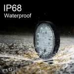 6,7 W Weißlicht Rundform Wasserdichtes Auto Boot Marine Arbeitsscheinwerfer Scheinwerfer LED-Lampen, DC 9-30V – Bild 8