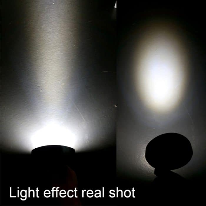 6,7 W Weißlicht Rundform Wasserdichtes Auto Boot Marine Arbeitsscheinwerfer Scheinwerfer LED-Lampen, DC 9-30V – Bild 10