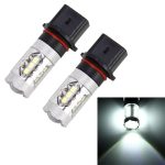 2 PCS P13W DC 12V 5W 250LM Auto-Nebelscheinwerfer mit 16 SMD-2835 LED-Lampen (weißes Licht)