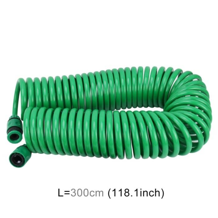 Gartenrohr Serie Spring Tube Hose Teleskop-Spiralrohr mit Wasseranschlussadapter und Anschluss, Länge: 30 m – Bild 3
