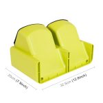 PP-Pflanzgefäß, Blumentopf, Wandbehang, Garten, stapelbar, Gartenzubehör – Bild 3