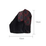 2 PCS Auto Handbremse Abdeckung Schaltknauf Schalthebel Kissen Sets Abdeckung Auto Zubehör Innen Dekoration Pad, 2 PCS  Red, 2 PCS Red  White – Bild 3