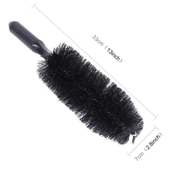 KANEED Tragbare Schlaufenform für Auto, Auto, Fahrzeug, Motorrad, Rad, Reifen, Felge, Nabe, Scheuerwaschbürste, Reinigungswerkzeug, Tire Rim Hub Brush, UK Stock Tire Rim Hub Brush, US Stock Tire Rim Hub Brush – Bild 3