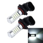 2 Stück 9005 10 W 900 lm 8000 K 42 SMD-2835 LEDs Auto-Nebelscheinwerfer, DC 12 V (weißes Licht), 9005