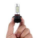 2 Stück 9005 10 W 900 lm 8000 K 42 SMD-2835 LEDs Auto-Nebelscheinwerfer, DC 12 V (weißes Licht), 9005 – Bild 5