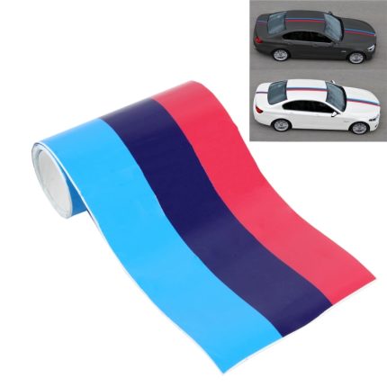 2 m Auto-Kunststofffolie für Aufkleber, Strip Line Style, French Flag