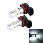 2 Stück H8/H11 10 W 900 lm 8000 K 42 SMD-2835 LEDs Auto-Nebelscheinwerfer, DC 12 V (weißes Licht), H8/H11