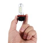 2 Stück H8/H11 10 W 900 lm 8000 K 42 SMD-2835 LEDs Auto-Nebelscheinwerfer, DC 12 V (weißes Licht), H8/H11 – Bild 5