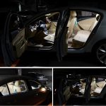 2 PCS 3W 200 LM 6000K 31MM 8 SMD-2835 LEDs Bicuspid Port Dekodierung Auto Dome Lampe LED Leselicht, DC 12V, 31MM – Bild 7