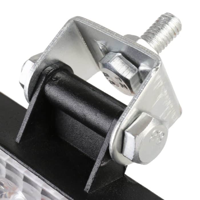 DC 10–30 V, 27 W, 2500 lm, 6000 K, wasserdicht, für Fahrzeug, Auto, Boot, Marine, Außenarbeitsscheinwerfer, Notbeleuchtung, 60 Grad verstellbar, Flutlicht, LED-Autolampen mit 9 intensiven Wafer-LED-Leuchten, Flood Light+27W – Bild 5