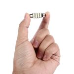 2 PCS 3,5 W 250 LM 6000 K 39 MM 12 SMD-2835 LEDs Bicuspid Port Decodierung Auto Dome Lampe LED Leselicht, DC 12 V, 39MM – Bild 4