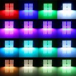 2 PCS 18W Auto Flash Strobe Fade Smooth Ferngesteuerte bunte LED-Dachdekorationslampe mit 36 ​​SMD-5050 LED, DC 12V – Bild 5