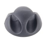 5 Stück Doppelloch-Kabelklemmen, Kabelmanagementsystem und Kabel-Organizer-Lösung, 5 PCS Double Cable Clips(Black), 5 PCS Double Cable Clips(Grey), 5 PCS Double Cable Clips(Brown) – Bild 2