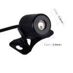 200 mW Universal-Heckalarm für Autos und Motorräder, 650 nm Laser-Nebel-Antikollisionswarnlampe mit sechs Mustern, DC 8–36 V. Kabellänge: 60 cm, 200mW – Bild 3