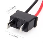 1 Paar H7-Lampenfassung mit Kabelhalterung – Bild 4