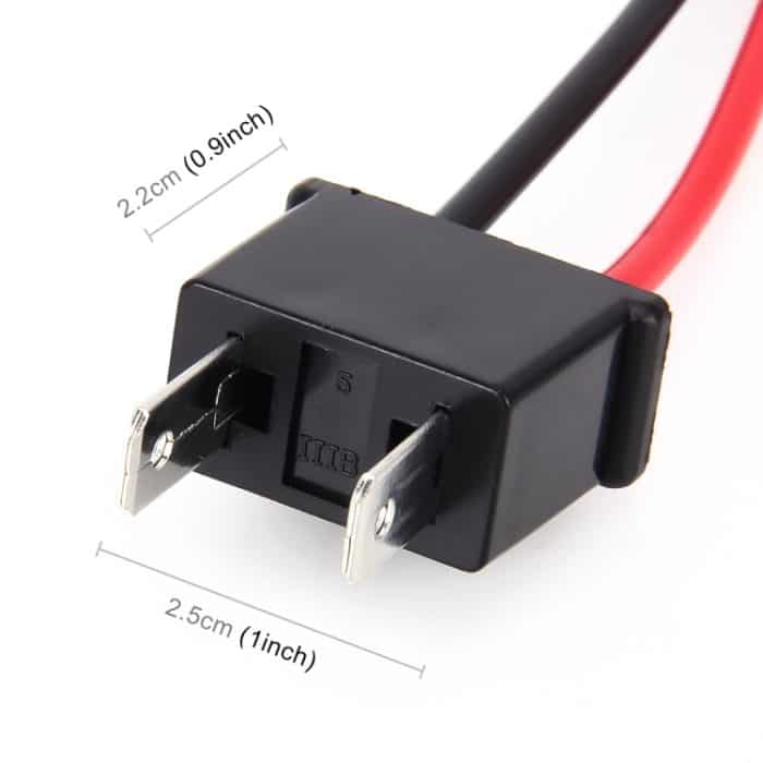 1 Paar H7-Lampenfassung mit Kabelhalterung – Bild 4