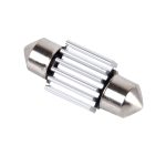 2 PCS DC 12V 2W 39MM 8 SMD-3528 LEDs Bicuspid Port Dekodierung Auto Dome Lampe LED Leselicht, 39MM – Bild 3