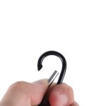 2 Stück Outdoor-Schlüsselanhänger, Metallgehäuse, Mini-LED-Taschenlampe, Laserlicht mit Gelderkennung – Bild 5