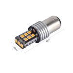 2 Stück 1157/BAY15D 3 W 15 SMD-3528-LEDs Auto-Blinker, DC 12 V, 1157/BAY15D 3W – Bild 3