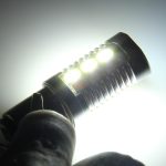 2 PCS 1157 / BAY15D 6W 22 SMD-5730-LEDs Weiß + Gelb Licht Bremslicht Blinklicht, DC 12V – Bild 5