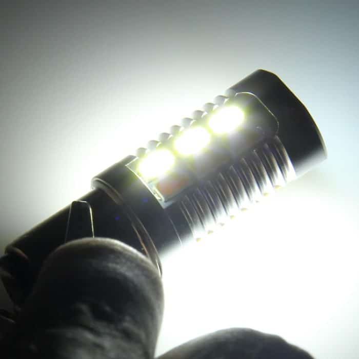 2 PCS 1157 / BAY15D 6W 22 SMD-5730-LEDs Weiß + Gelb Licht Bremslicht Blinklicht, DC 12V – Bild 5