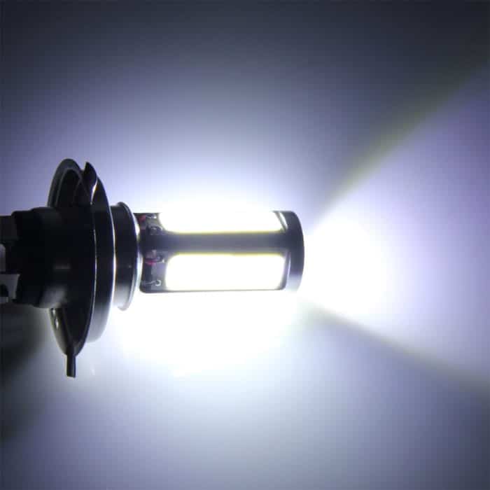 2 Stück H4 20 W 1250 lm 6000 K 5 COB-LEDs Auto-Nebelscheinwerfer, DC 12 V, H4 (White Light) – Bild 4