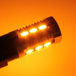 2 PCS T25-3157 6W 22 SMD-5730-LEDs Weiß + Gelb Licht Bremslicht Blinklicht, DC 12V – Bild 4