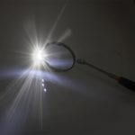 Inspektionsspiegel für einziehbare Fahrzeugfahrgestelle mit 3 PCS 5 mm LED-Leuchten, Spiegeldurchmesser: 82 mm, maximale Ausdehnungslänge: 760 mm – Bild 6