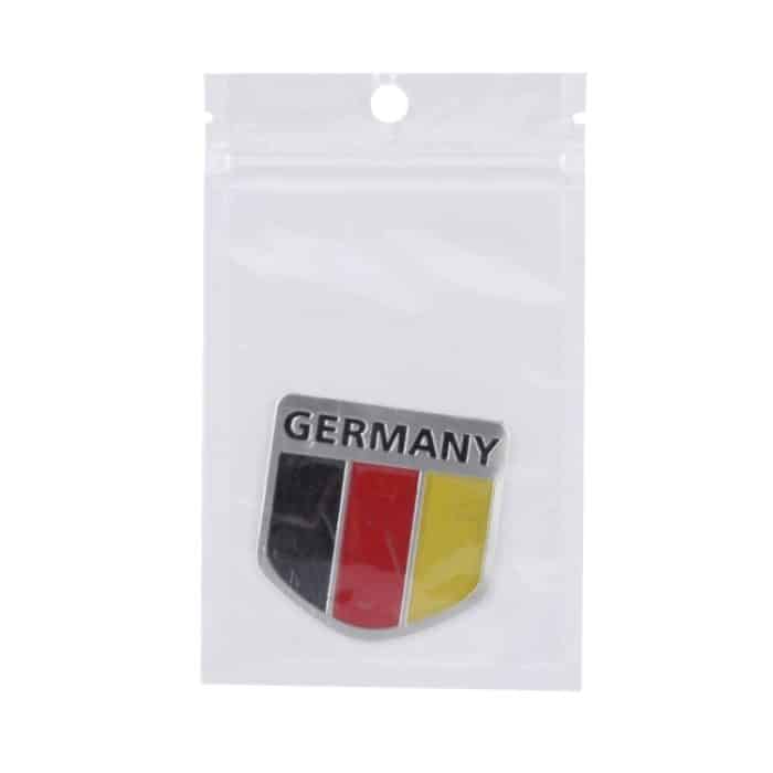 Metall-Autoaufkleber im Deutschland-Flaggen-Stil, Germany Flag 1, Germany Flag – Bild 4