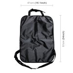 Auto Auto Rückenlehne Tasche Multi-Pocket Travel Storage Hängende Tasche Aufbewahrungstasche für iPad und andere Waren – Bild 3