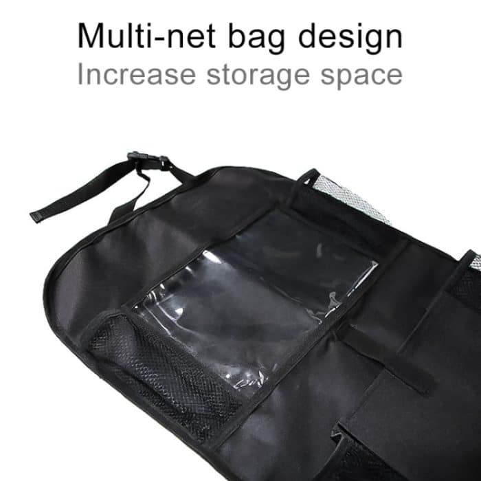 Auto Auto Rückenlehne Tasche Multi-Pocket Travel Storage Hängende Tasche Aufbewahrungstasche für iPad und andere Waren – Bild 4