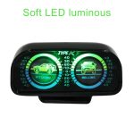 TR-9601 Einstellbarer Neigungsmesser Slopemeter Finder Tool Auto Fahrzeug Neigungsmesser (schwarz) – Bild 8