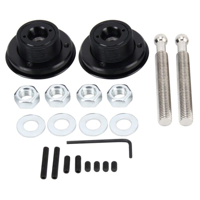 2 PCS Racing Auto Cover Lock Aluminium Legierung Auto Modifikation Öl Kappe Geändert Motor Cover Lock Racing Front Cover Lock – Bild 5