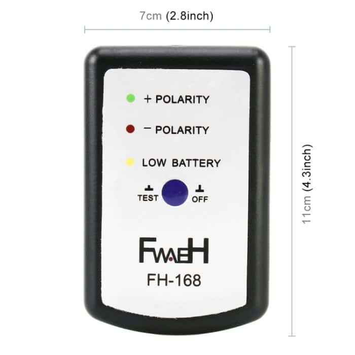 FH-168 Car Audio Lautsprecher Lautsprecher Polaritätstester Phasenmesser – Bild 3