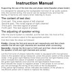 FH-168 Car Audio Lautsprecher Lautsprecher Polaritätstester Phasenmesser – Bild 7