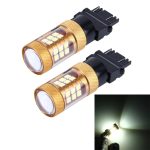 2 Stück 3157 15 W 1300 lm 6500 K 28 SMD-3030 LED-Auto-Bremslichter, Blinker, DC 12 V, 3157