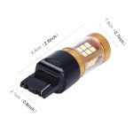 2 Stück 7440 15 W 1300 lm 6500 K 28 SMD-3030 LED-Auto-Bremslichter, Blinker, DC 12 V, 7440 – Bild 3