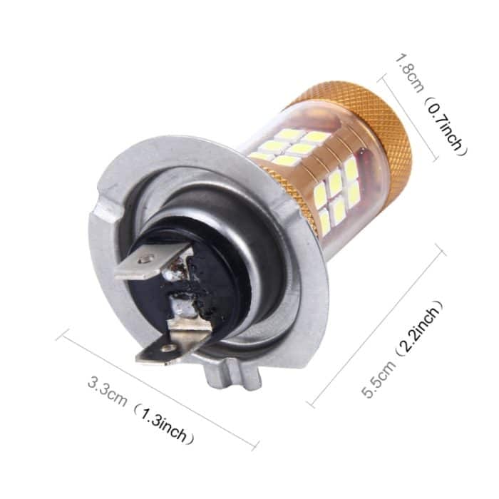 2 Stück H7 15 W 1300 LM 6500 K 28 SMD-3030 LEDs Auto-Nebelscheinwerfer, DC 12 V, H7 – Bild 3